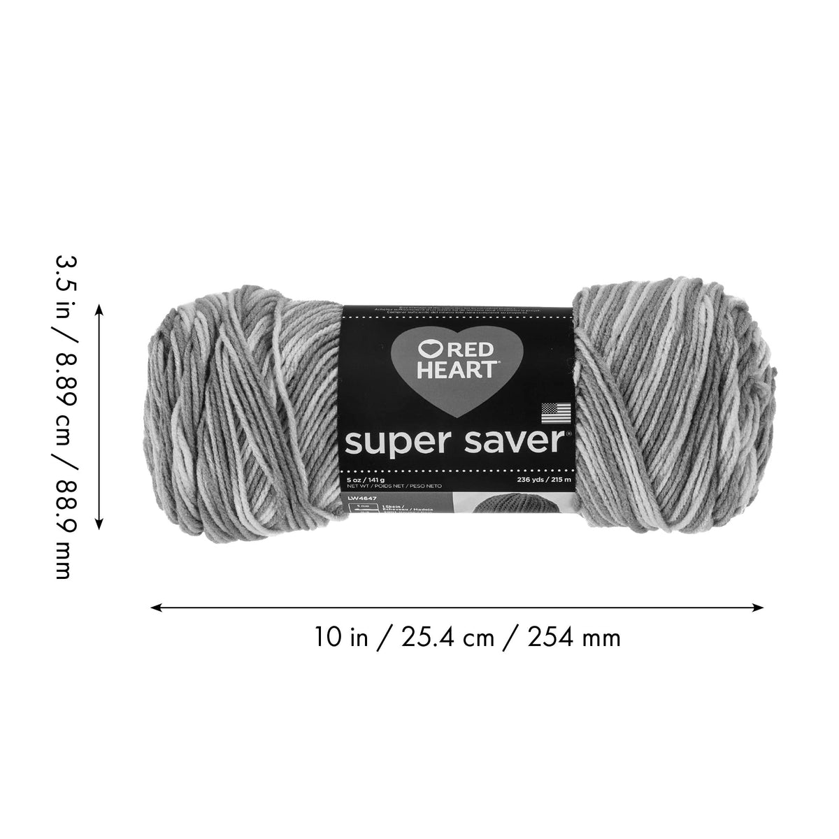 Red Heart Super Saver Yarn for Crocheting & Knitting, Medium Thyme, 3-Pack Jansha Store