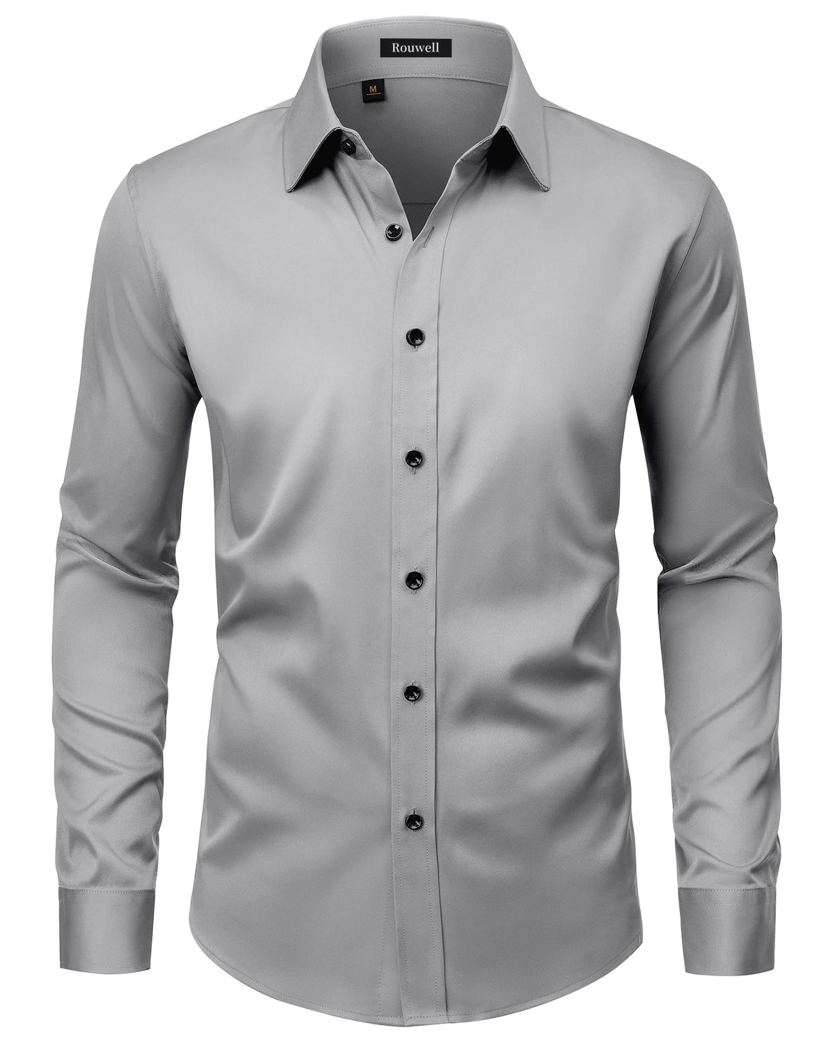Men’s Wrinkle Free Dress Shirts Regular Fit Long Sleeve Non Iron Business Casual Wedding Stretch Button Down Shirt Jansha Store
