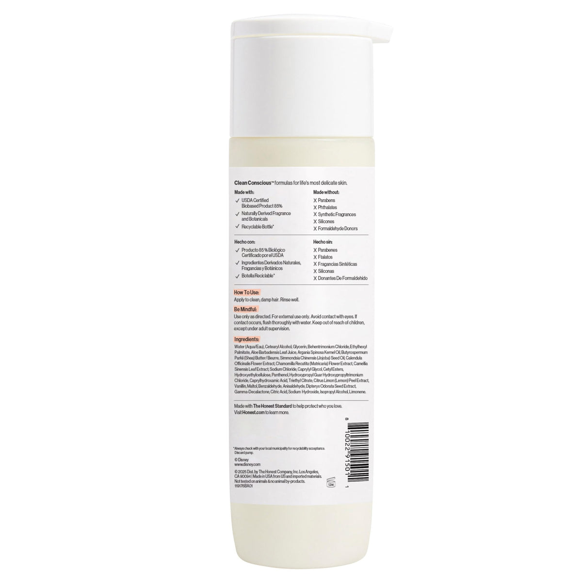 The Honest Company Conditioner, Hypoallergenic, Fragrance-Free, 10 fl oz Jansha Store
