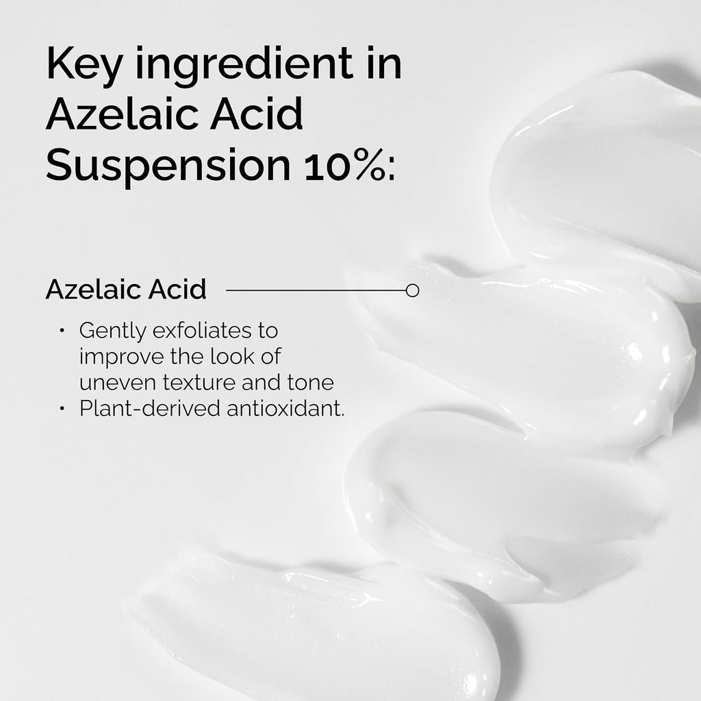 The Ordinary Azelaic Acid Suspension 10%, Formula for Uneven and Blemish-Prone Skin Jansha Store