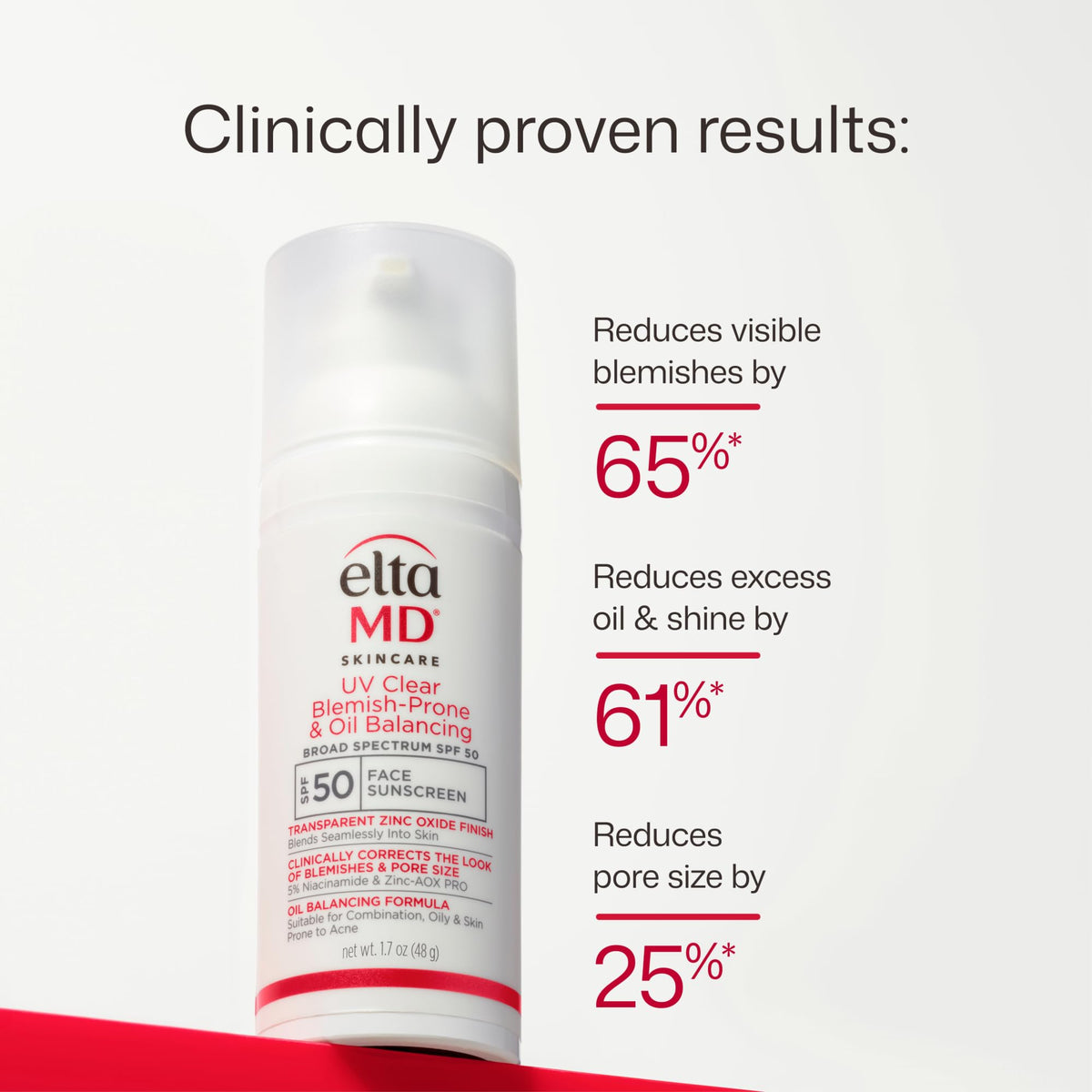 EltaMD UV Clear Face Sunscreen with Zinc Oxide, Oil-Free, SPF 46 and SPF 50 Jansha Store