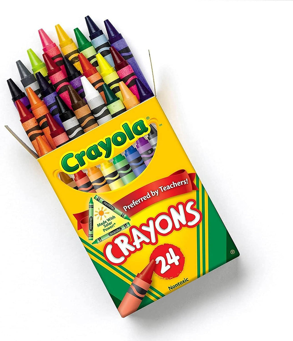 Crayola Crayons 24 ct (Pack of 2) Jansha Store
