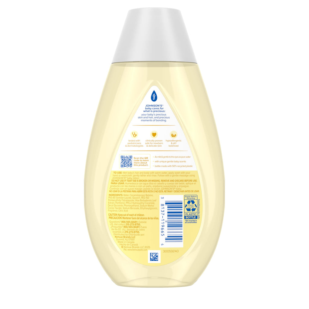 Johnson's Baby Head-to-Toe Wash & Shampoo, Tear Free, 27.1 fl. oz Jansha Store