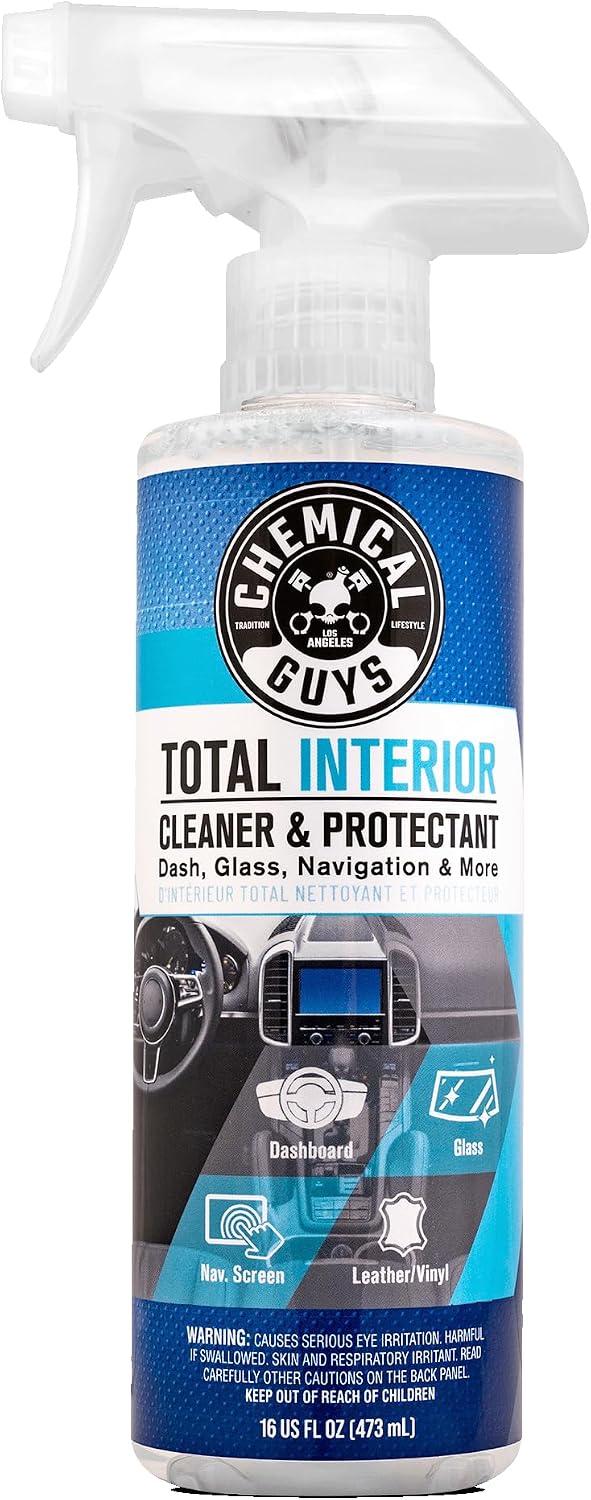 Chemical Guys, Total Interior Cleaner & Protectant, Leather & Vinyl, 16 oz Jansha Store