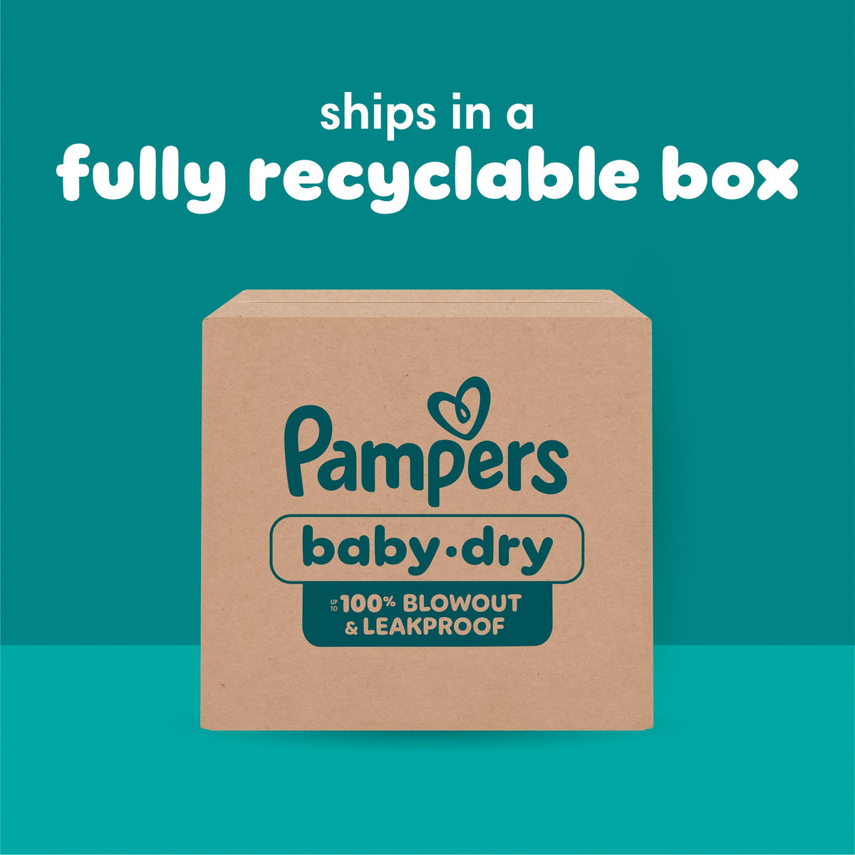 Pampers Baby Dry Ultra Cushiony Diapers, Size 3 (13-26 lbs), 104 Count, Up to 100% Leakproof (Packaging May Vary) Jansha Store