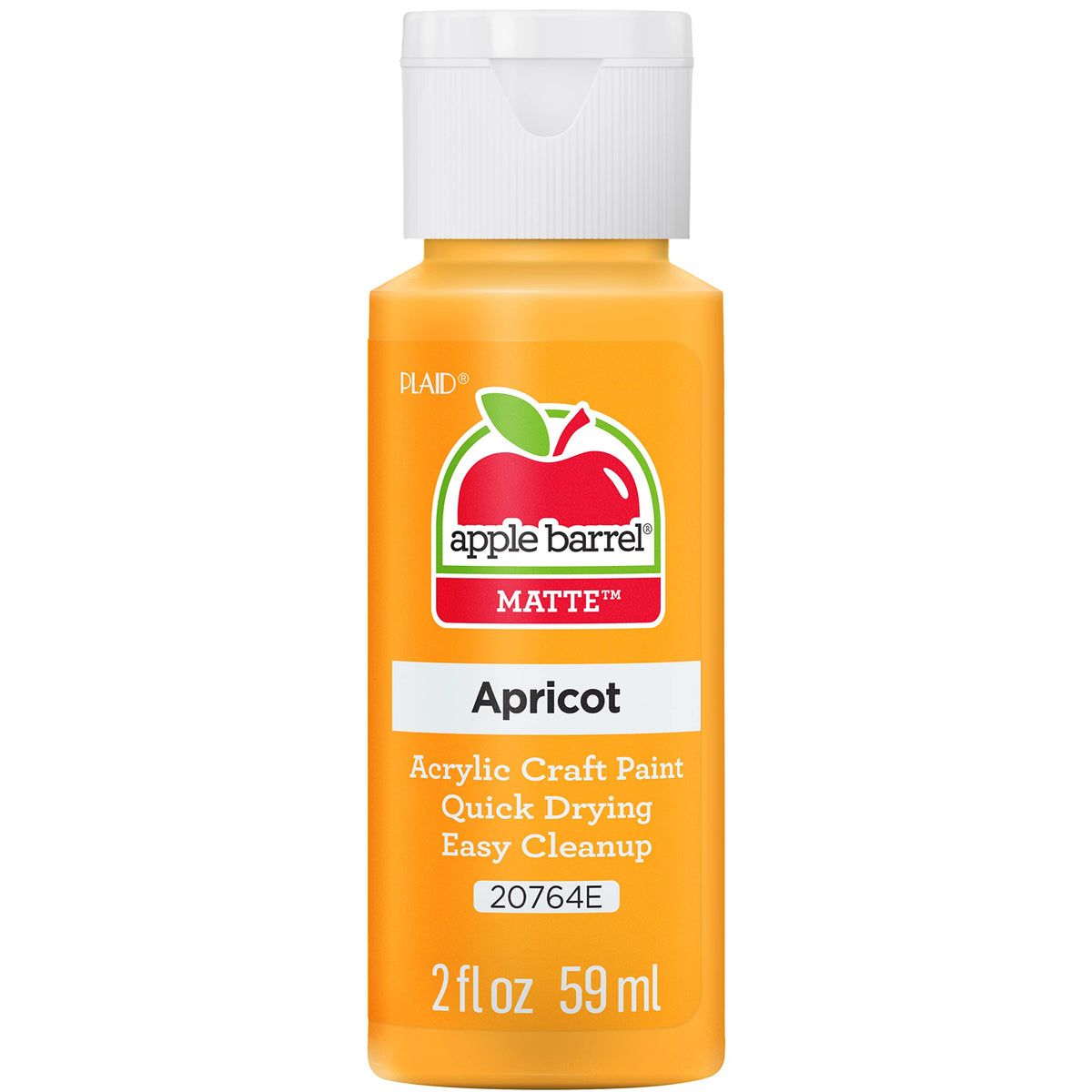 Apple Barrel Acrylic Paint in Assorted Colors (2 Ounce), 20503 White Jansha Store