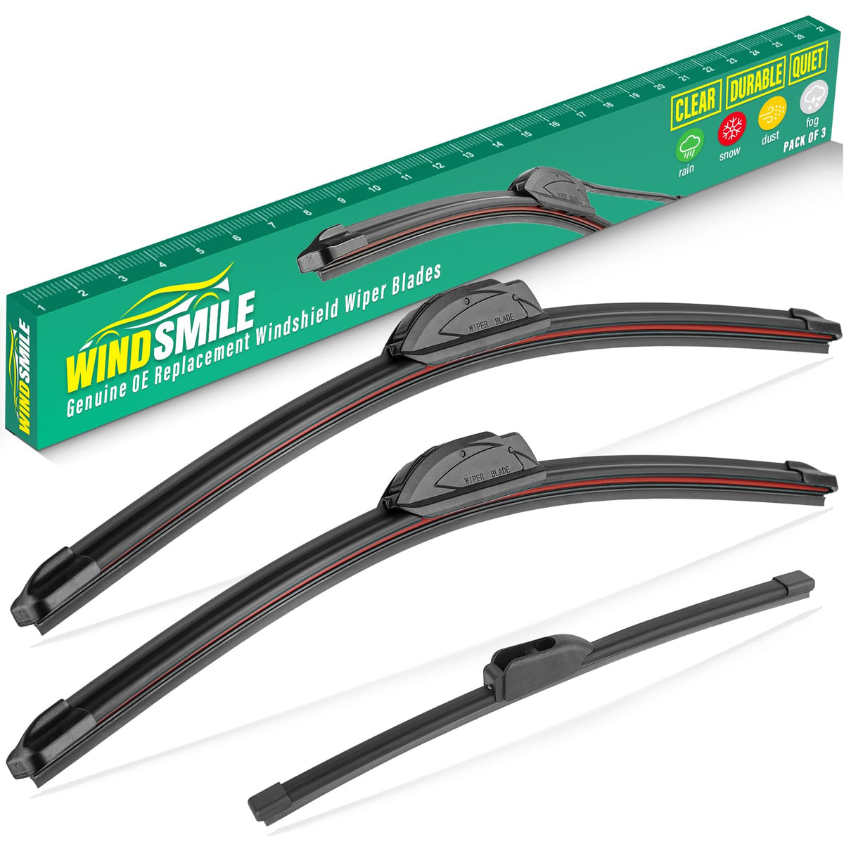 WINDSMILE Windshield Wiper Blades Replacement for Chevrolet Trax 2024-2026 Jansha Store