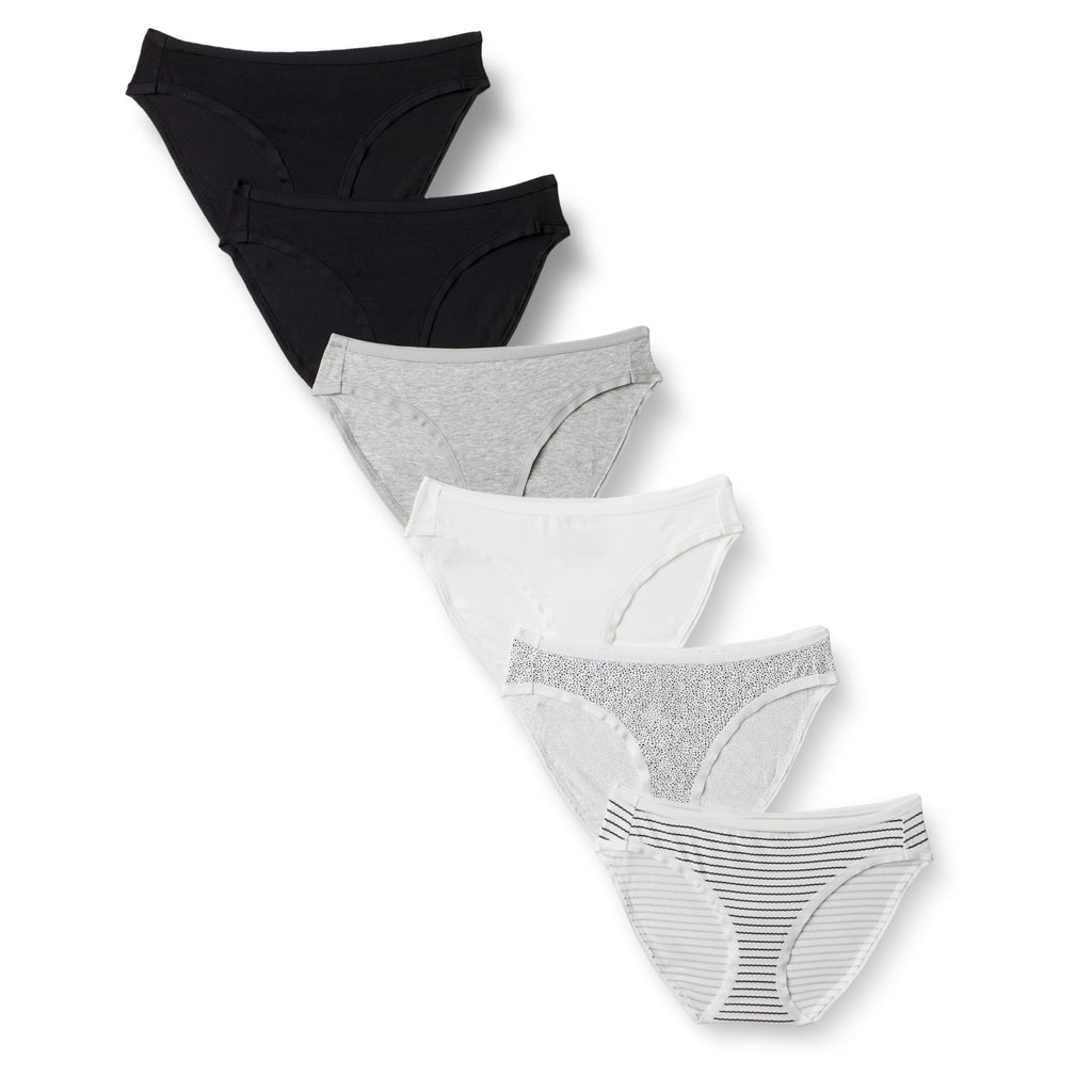 Amazon Essentials Women's Cotton Spandex Bikini Brief Underwear (Available in Plus Size) Jansha Store