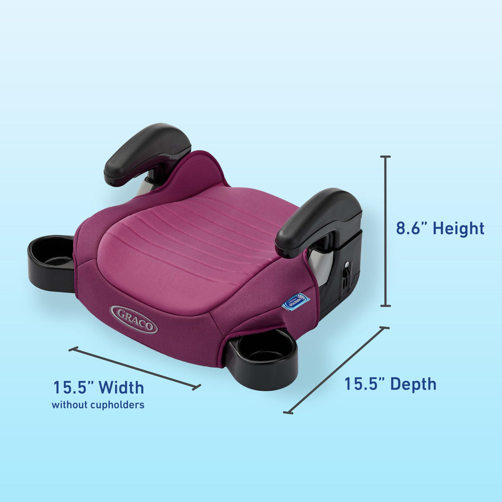 Graco TurboBooster 2.0 Backless Booster Car Seat, Denton Jansha Store