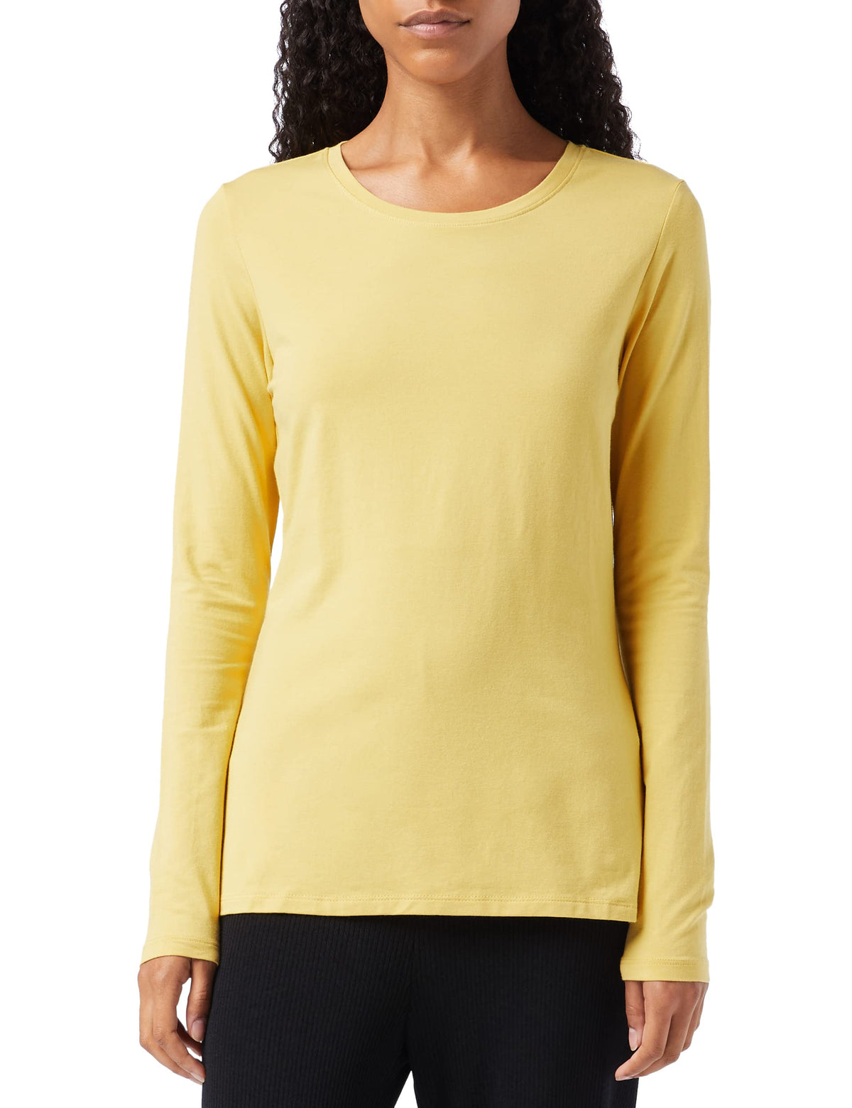 Amazon Essentials Women's Regular-Fit Long-Sleeve Crewneck T-Shirt Jansha Store