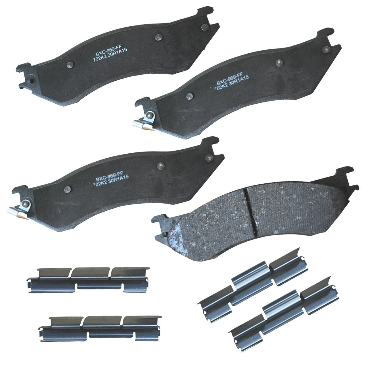 Bendix Premium SBC436A Ceramic Front Brake Pads for Toyota 4Runner 2002-2001, Hilux 2004, Tacoma 1998-1995 Jansha Store