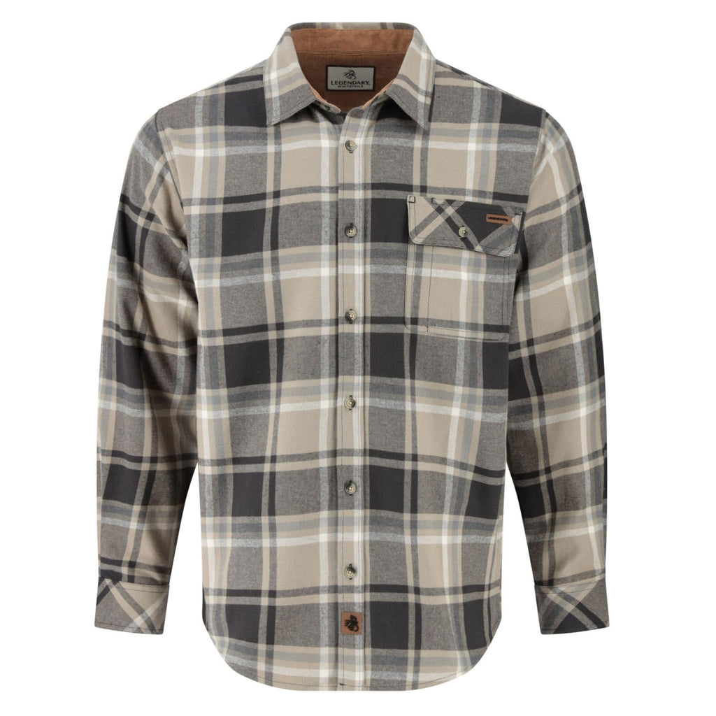 Legendary Whitetails Mens Flannel Long Sleeve Button Down 100% Cotton Shirt Jansha Store
