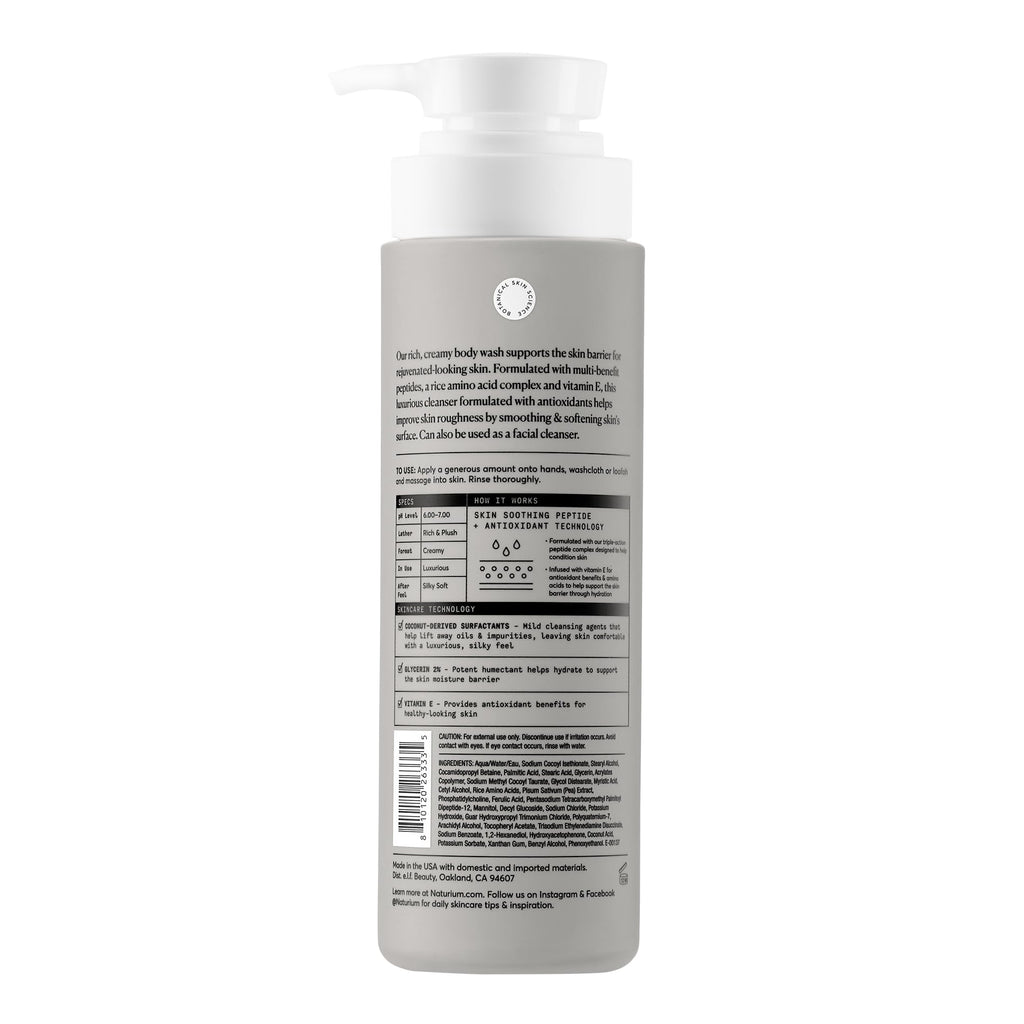 Naturium The Booster Hyaluronic Acid Body Wash, Hydrating & Moisturizing plus Minimizes Dryness, with Glycerin & Vitamin B5, 16.9 Fl Oz (Pack of 12) Jansha Store