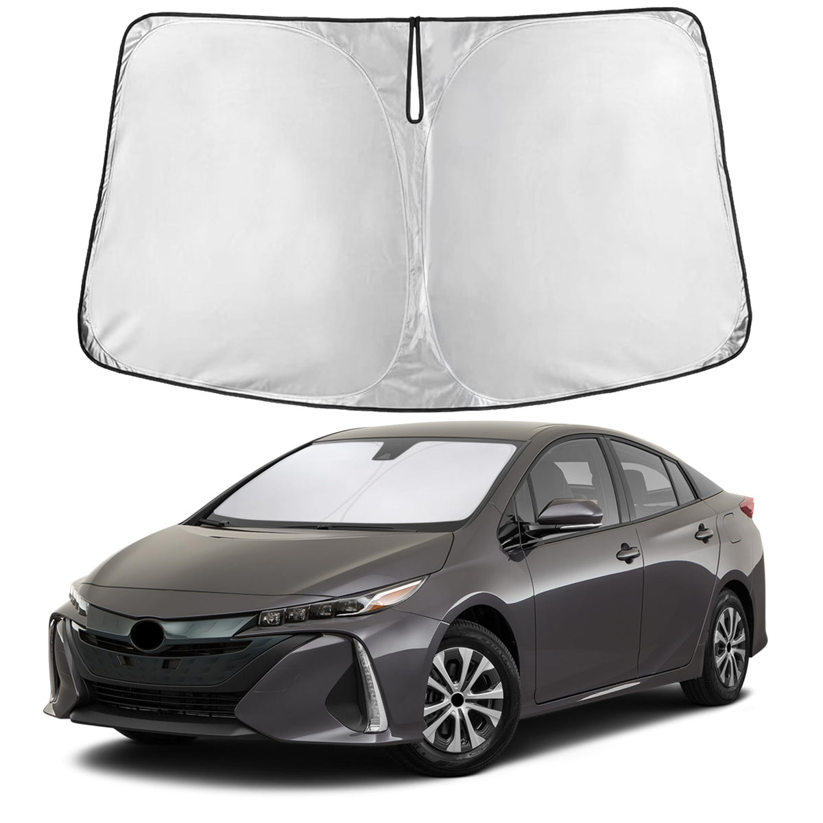 EcoNour Car Windshield Sun Shade, Front Window Sun Blocker for SUVs,Sedan Jansha Store