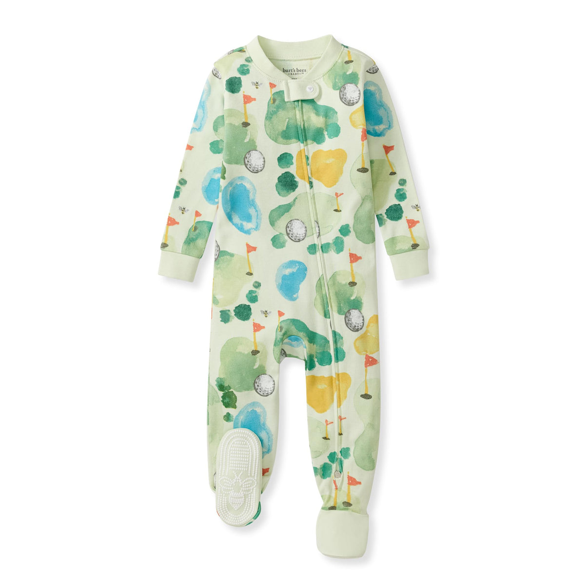 Burt's Bees Baby Baby Girl's Pajamas Sleep and Play Jansha Store