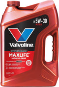 Valvoline MaxLife High Mileage 5W-30 Synthetic Blend Motor Oil 5 Quart Jansha Store