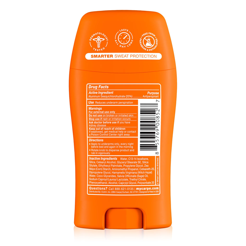 Carpe 100-Hour Antiperspirant Deodorant, Mountain Breeze - 2 Pack Jansha Store