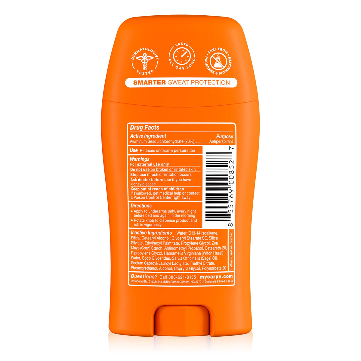 Carpe 100-Hour Antiperspirant Deodorant, Mountain Breeze - 2 Pack Jansha Store