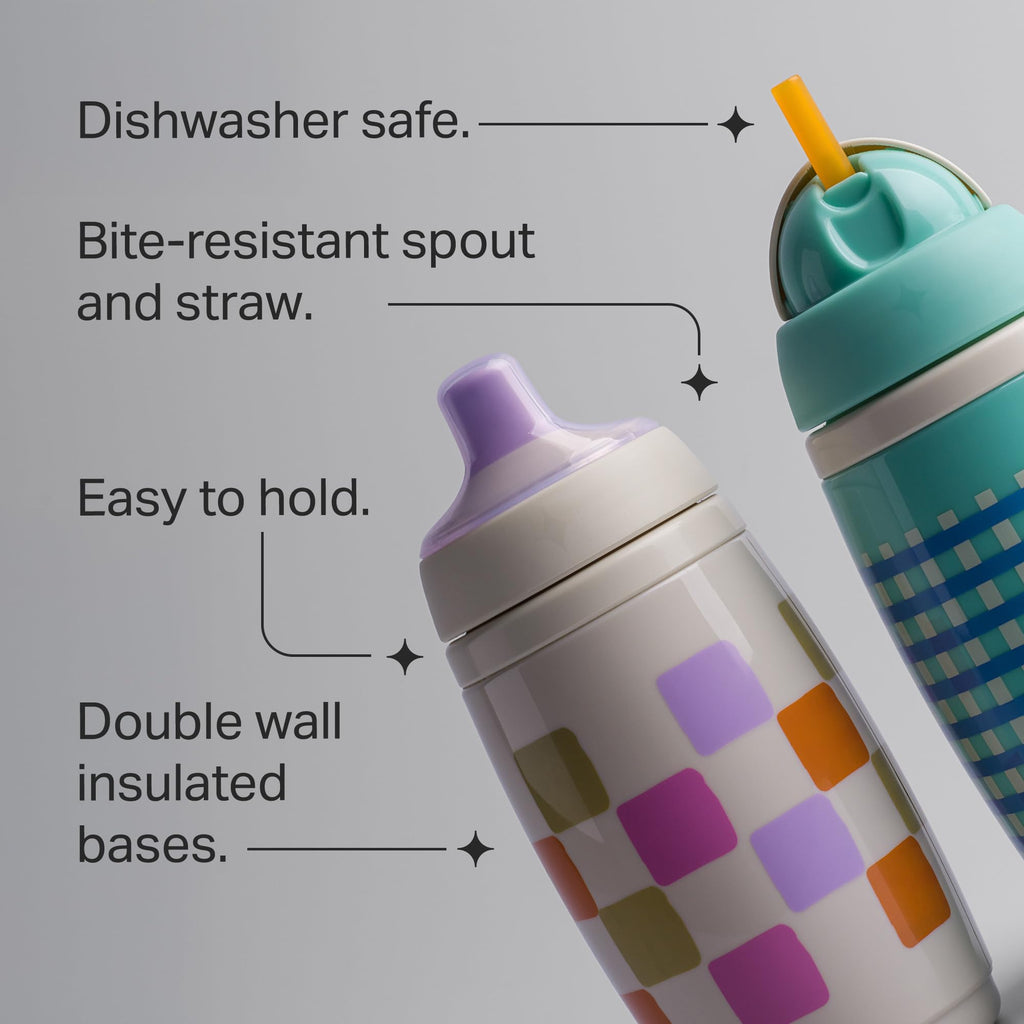 Tommee Tippee Toddler Sippy Cup, Sporty Spout, 1-3 Years, Insulated Jansha Store