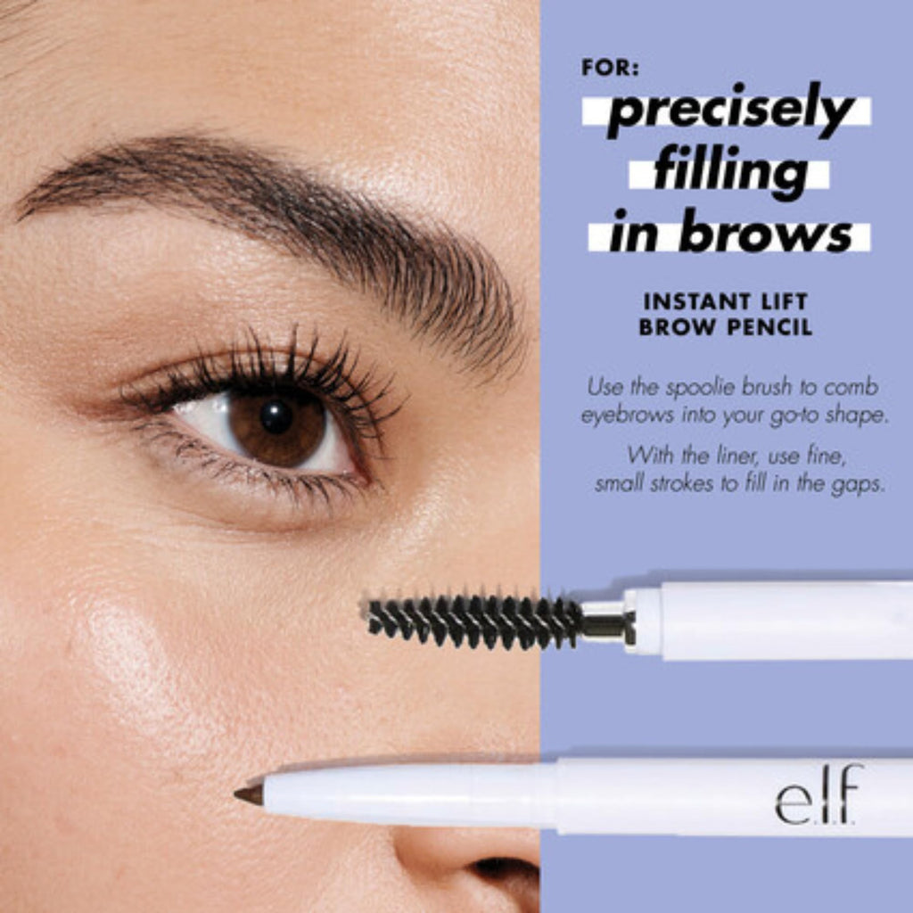 e.l.f. Instant Lift Brow Pencil, Dual-Sided, Taupe Jansha Store