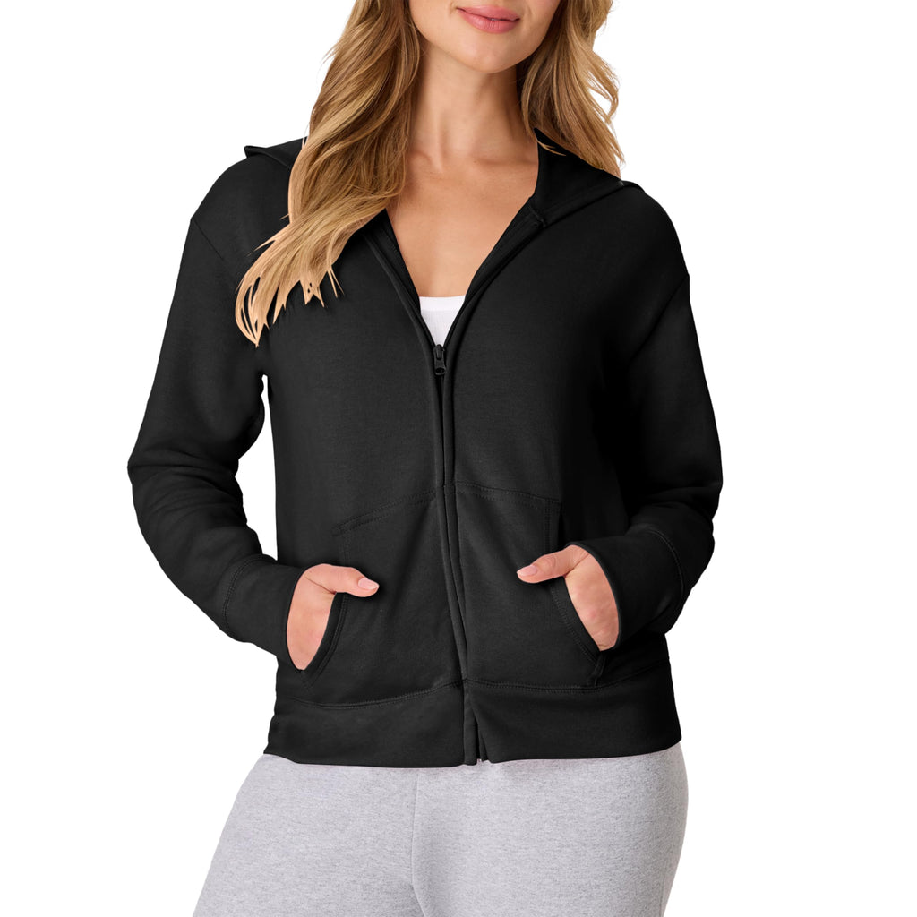 Hanes Women's EcoSmart Fleece Sweatshirt for Women, Soft Midweight - Full-Zip Hoodie, Sweatshirt, or 1/4 Zip Jansha Store
