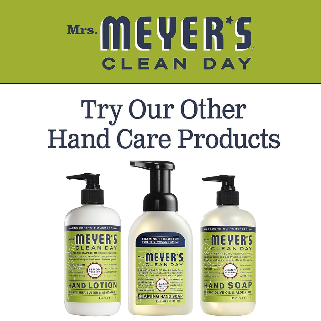 MRS. MEYER'S CLEAN DAY Hand Soap Refill, Lemon Verbena Scent, 33 Fl Oz Bottle Jansha Store