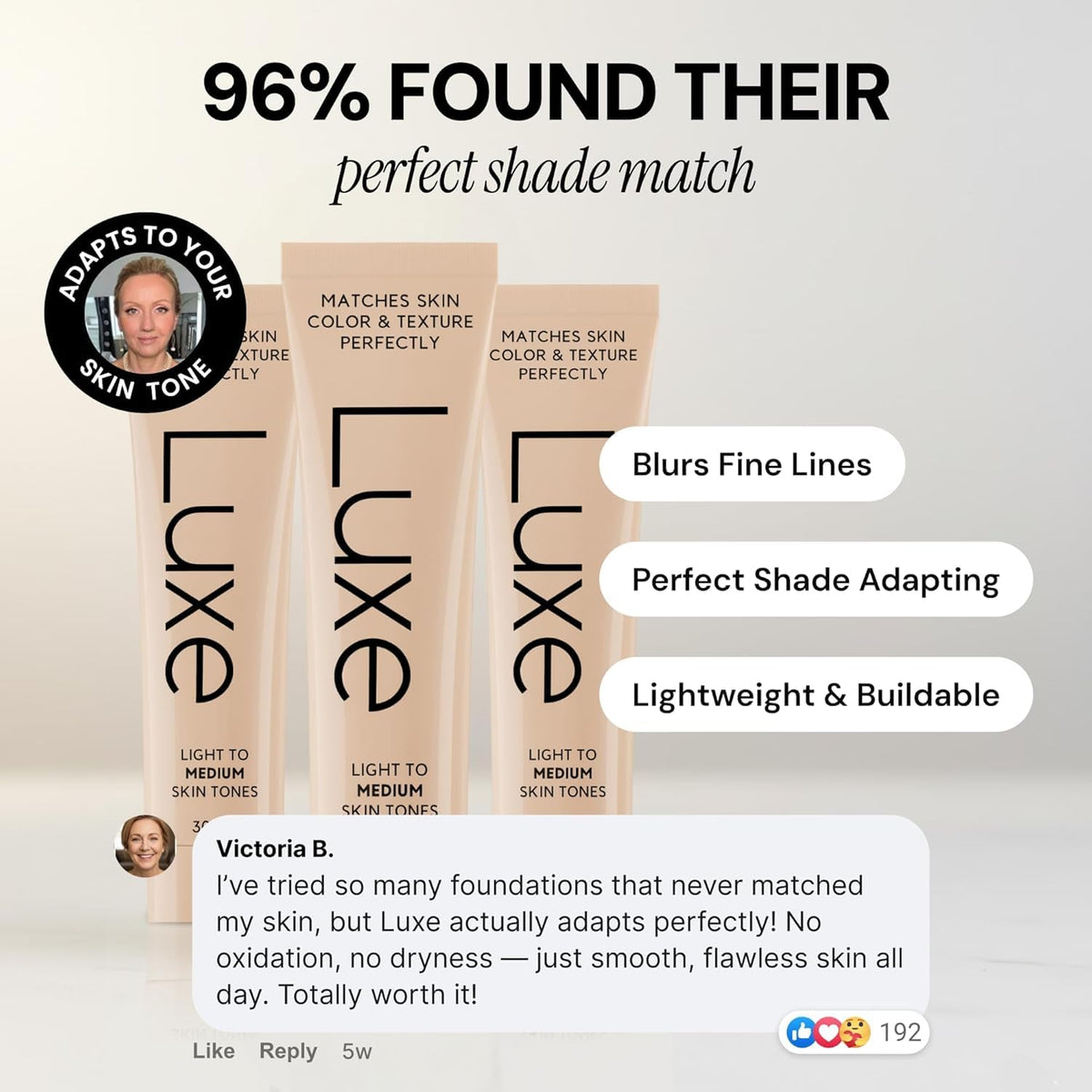 Luxe Color Changing Foundation – Medium Jansha Store