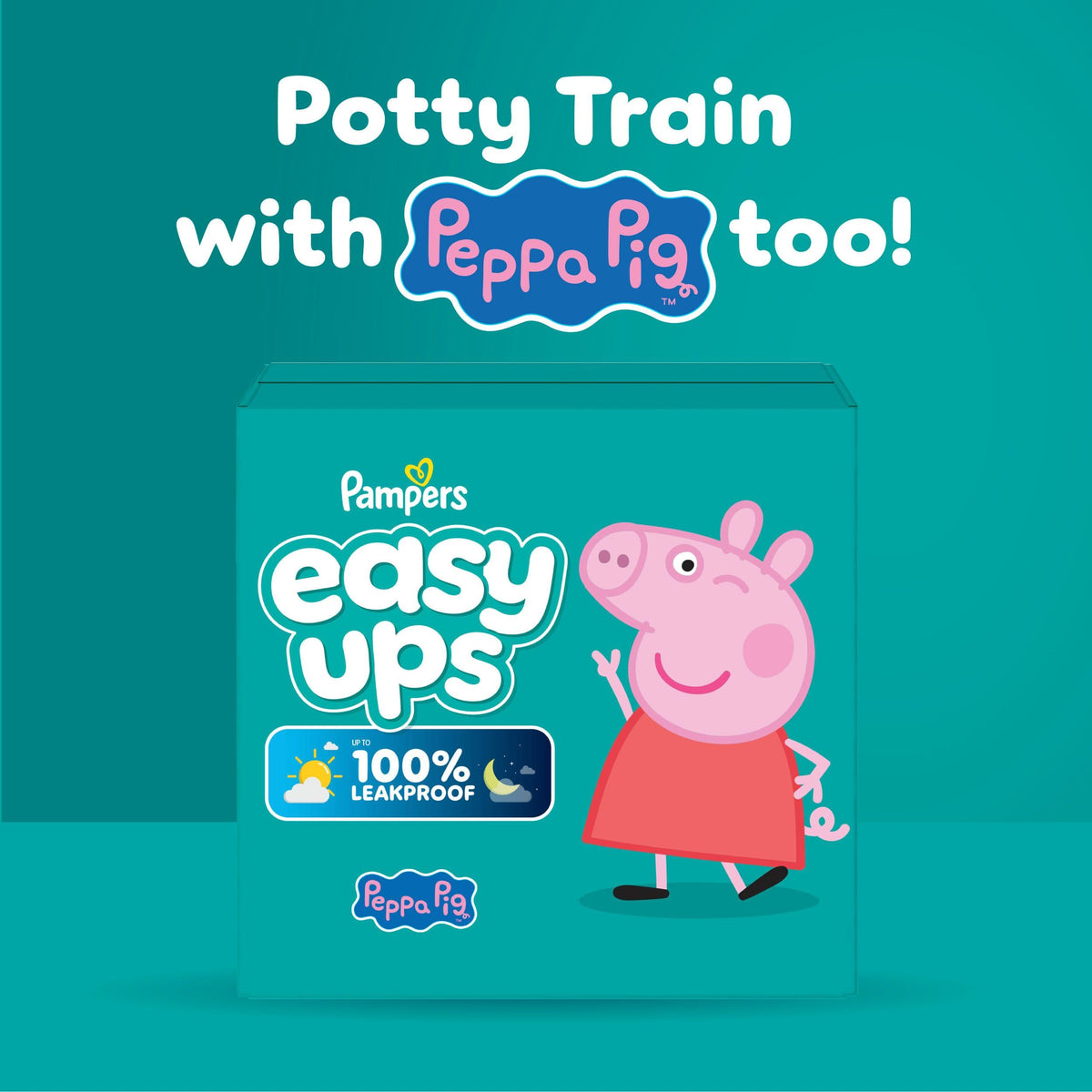 Easy Ups Girls & Boys Potty Training Pants, Size 7 (5T-6T), 84 Count, Bluey Absorbent Pull Up Training Underwear, Up to 100% Leakproof Day and Night, Hypoallergenic Jansha Store