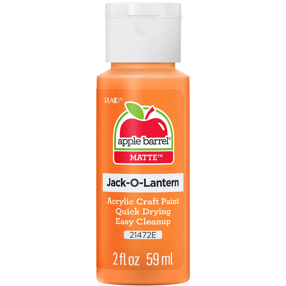Apple Barrel Acrylic Paint in Assorted Colors (2 Ounce), 20503 White Jansha Store