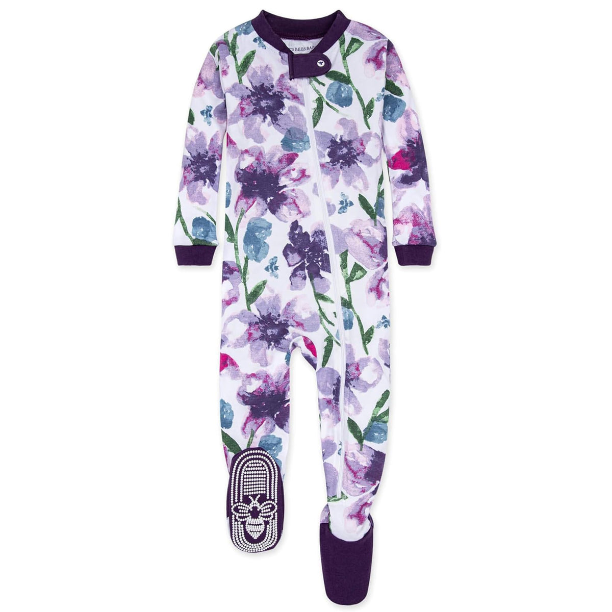 Burt's Bees Baby Baby Girl's Pajamas Sleep and Play Jansha Store