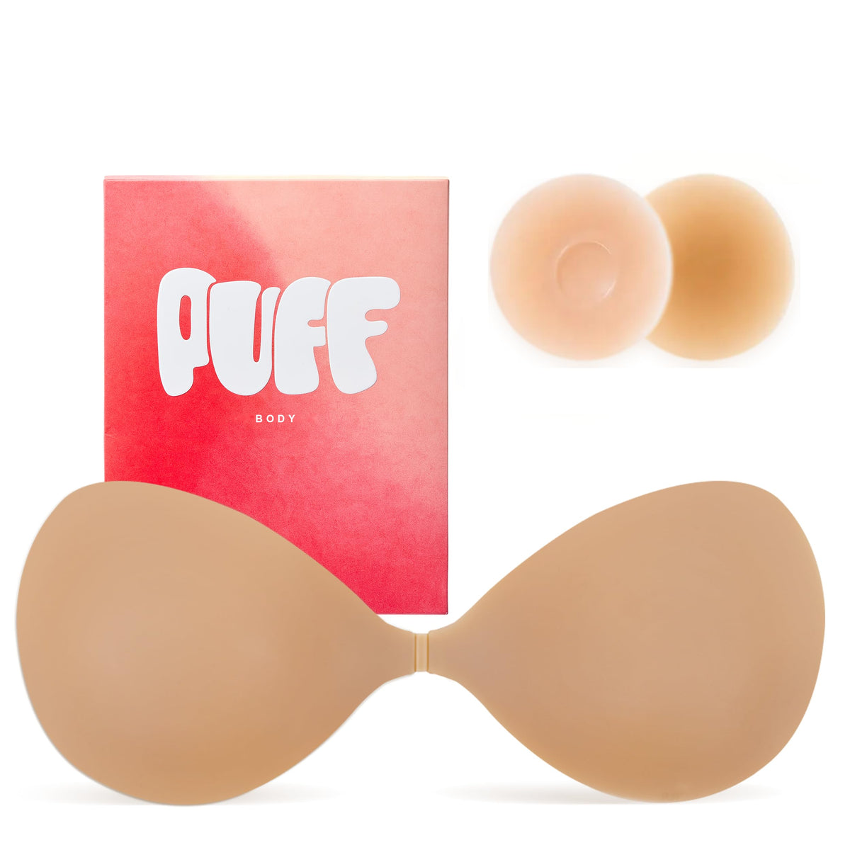 Sticky Bra Push Up, Invisible Strapless Adhesive Bra Jansha Store