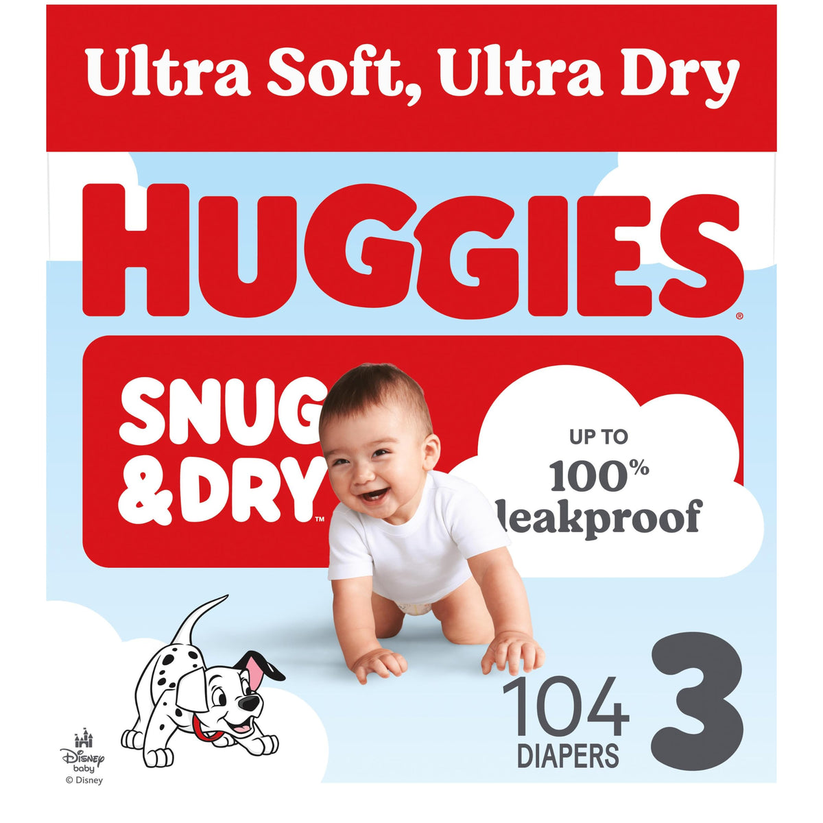 Huggies Snug & Dry Diapers Size 1, 44 Count Jansha Store