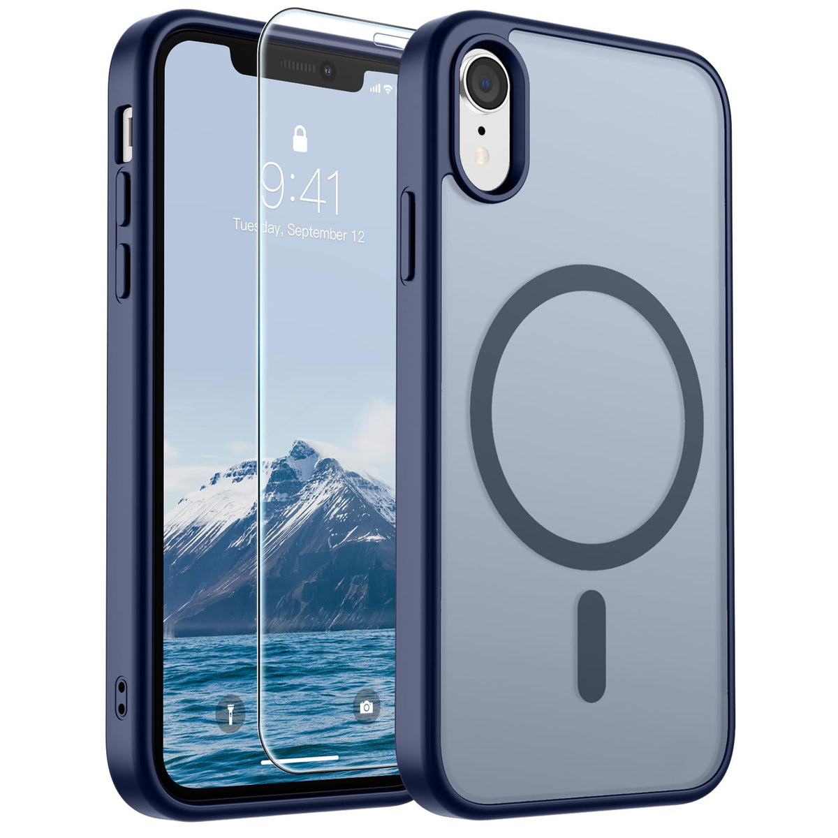 SUPFINE Magnetic for iPhone 12 Mini Case/iPhone 13 Mini Case Black Jansha Store