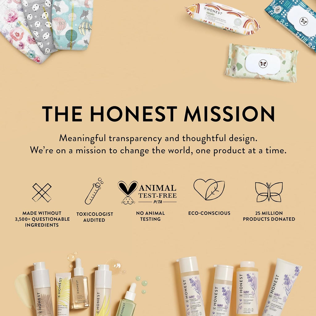 The Honest Company Shampoo & Body Wash, Tear-Free, Fragrance-Free, 10 fl oz Jansha Store