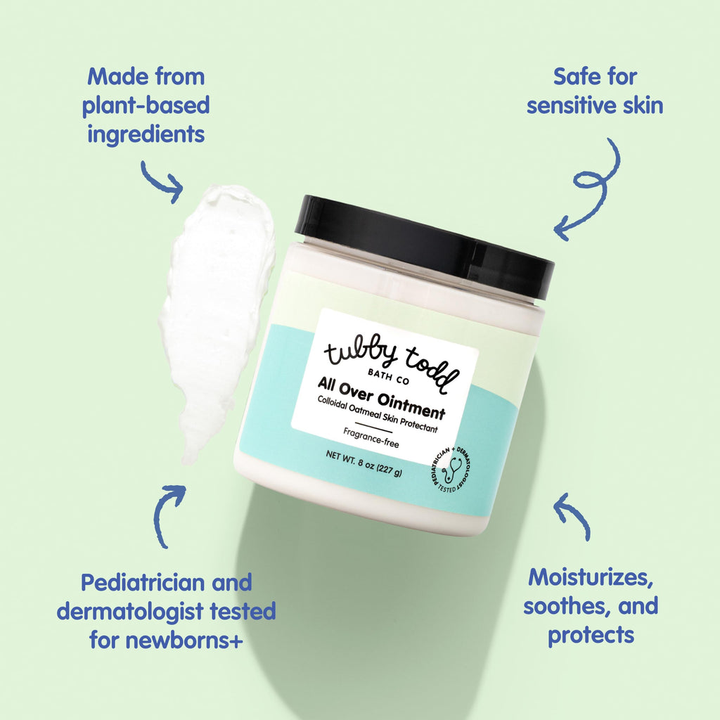 Tubby Todd All Over Ointment, Baby Eczema Cream for Sensitive Skin Jansha Store