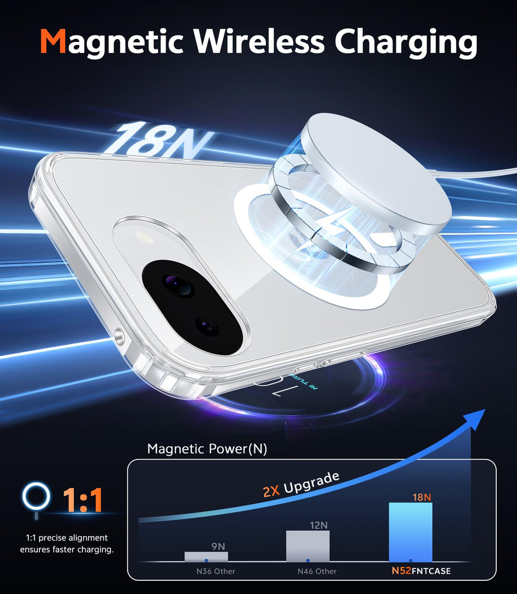 FNTCASE for iPhone 18 Pro Max/17 Pro Max Case Fit for Magsafe Jansha Store