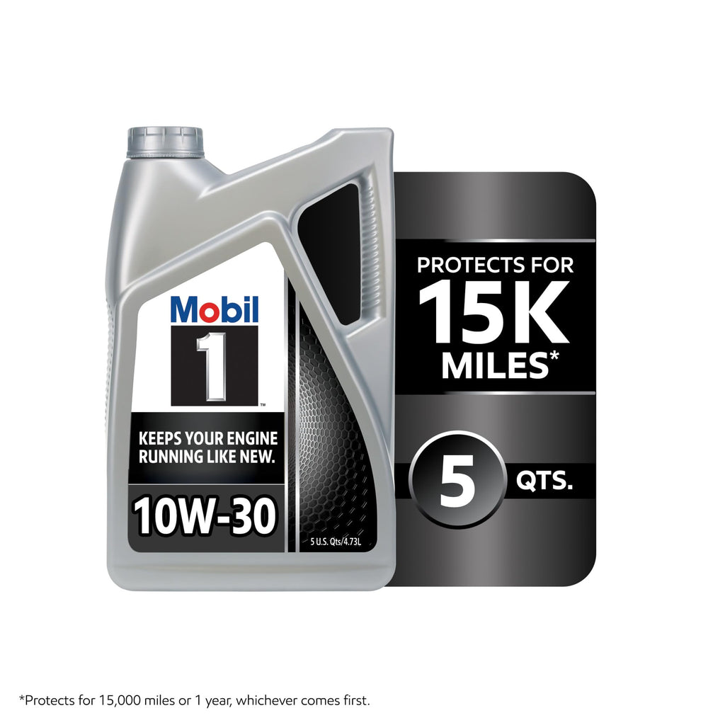 Mobil 1 Advanced Fuel Economy Full Synthetic Motor Oil 0W-20, 5 Quart Jansha Store