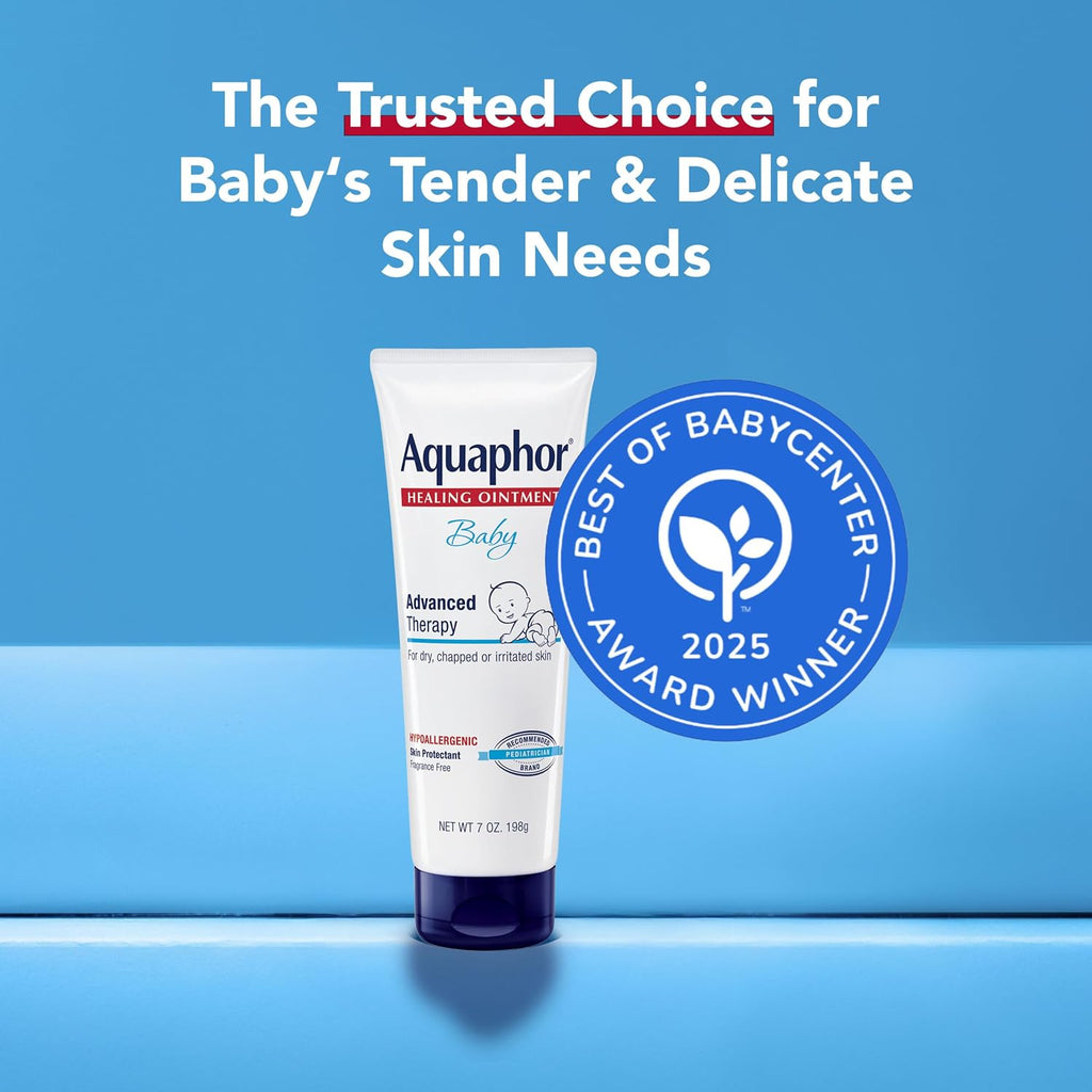 Aquaphor Baby Advanced Therapy Healing Ointment Skin Protectant, 7 OZ Jansha Store