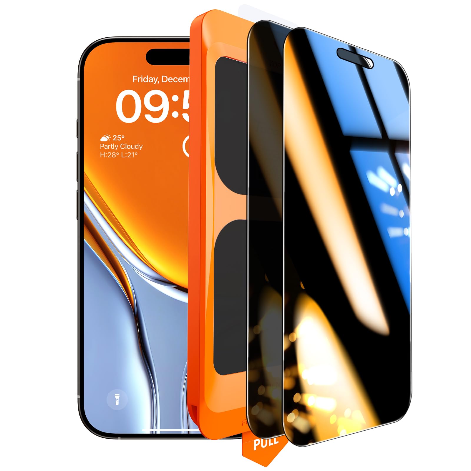 TOCOL for iPhone 17 Pro Max Screen Protector, Easy Installation Jansha Store