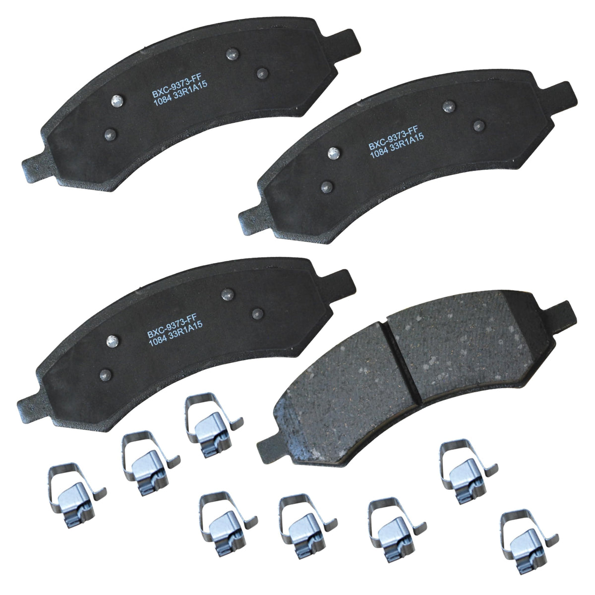 Bendix Premium SBC436A Ceramic Front Brake Pads for Toyota 4Runner 2002-2001, Hilux 2004, Tacoma 1998-1995 Jansha Store