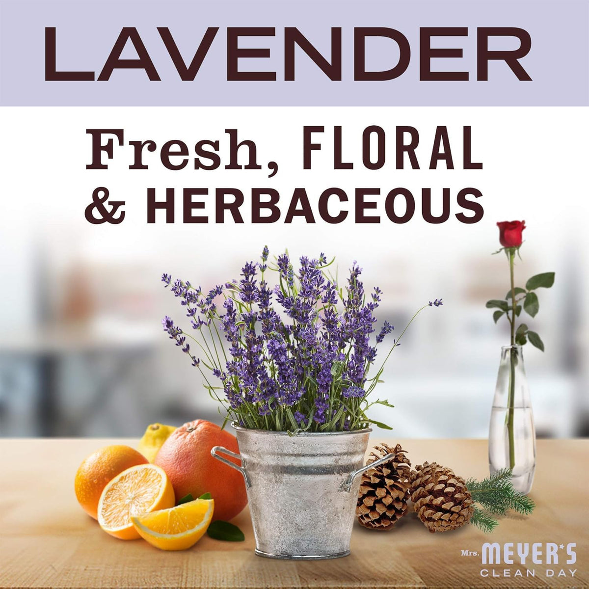 MRS. MEYER'S CLEAN DAY Hand Soap Refill, Lemon Verbena Scent, 33 Fl Oz Bottle Jansha Store