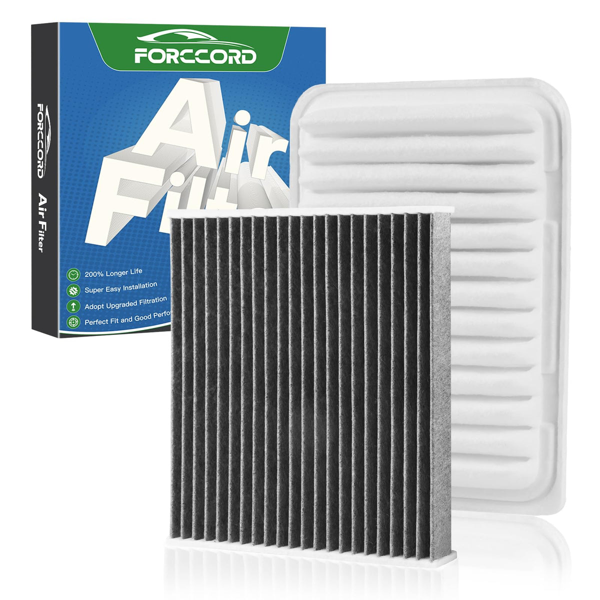 Cabin & Engine Air Filter Kit for Hyundai Elantra 2021-2026 (1.6L/2.0L Gas) Jansha Store