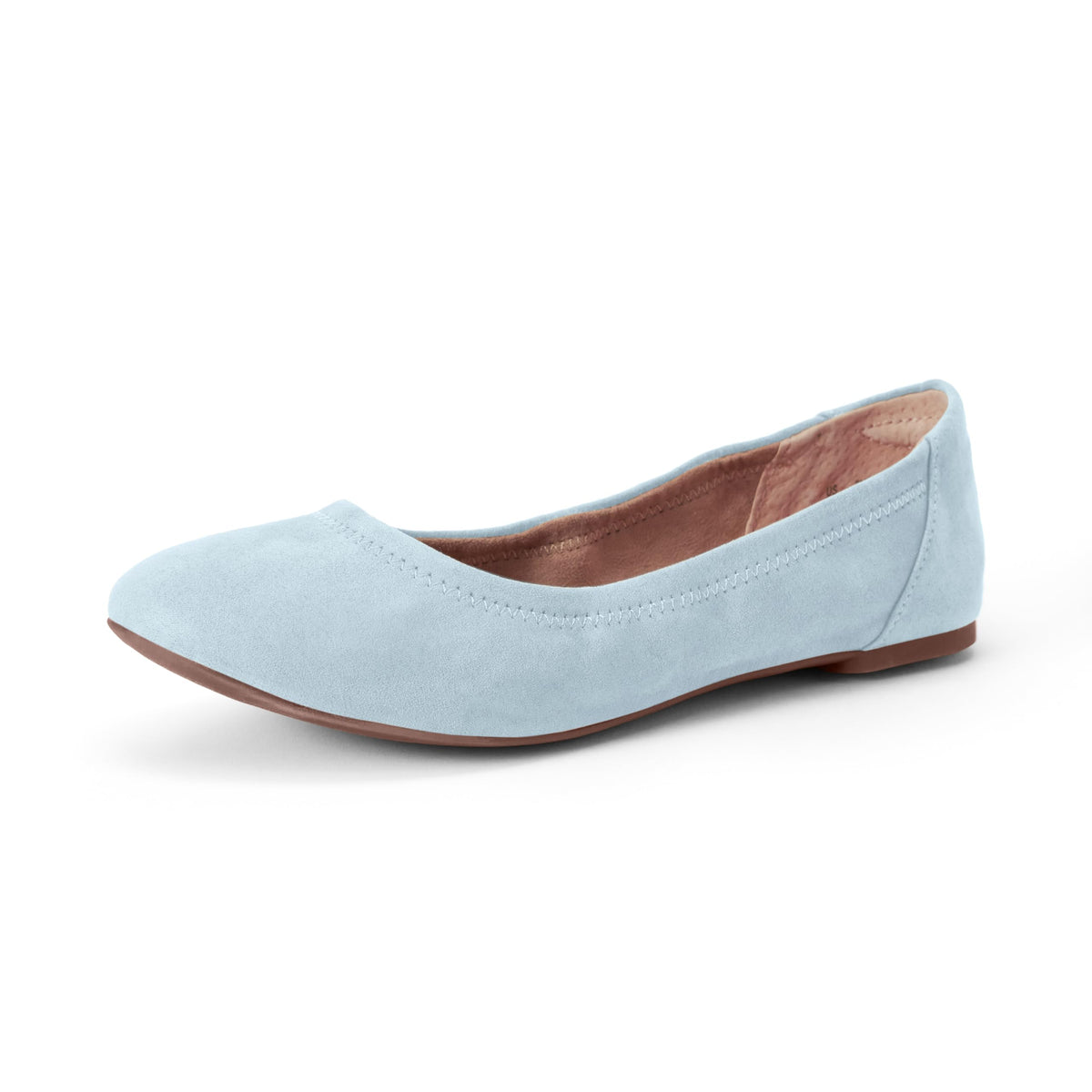 Amazon Essentials Women's Comfortable Round Toe Ballet Flats, Cushioned Memory Foam Jansha Store