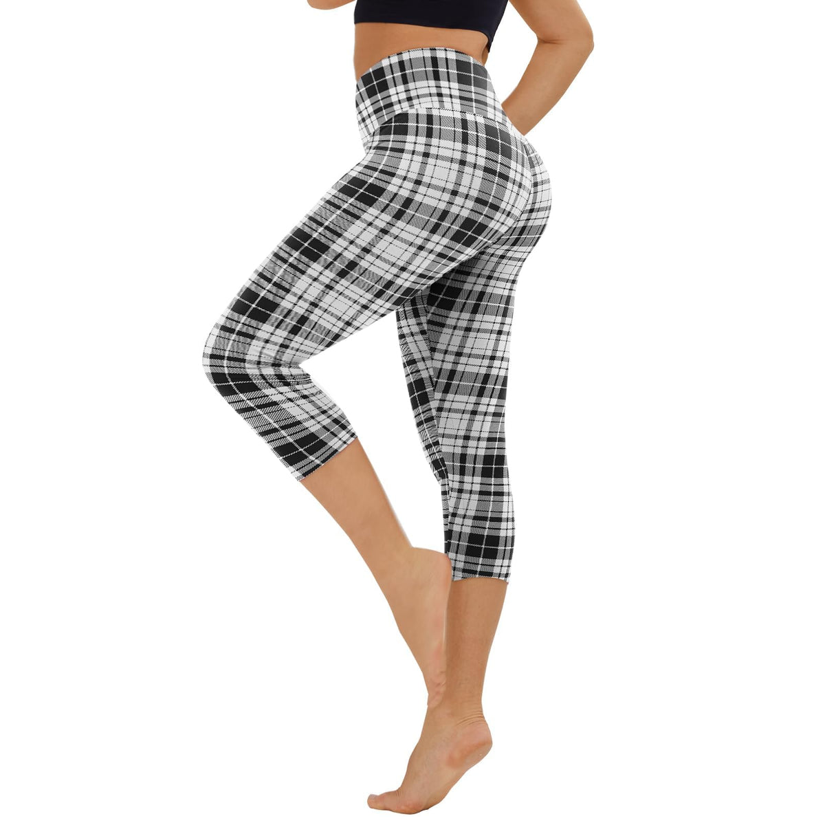 TNNZEET High Waisted Leggings for Women - No See Through Tummy Control Cycling Workout Yoga Pants with Pockets Reg & Plus Jansha Store