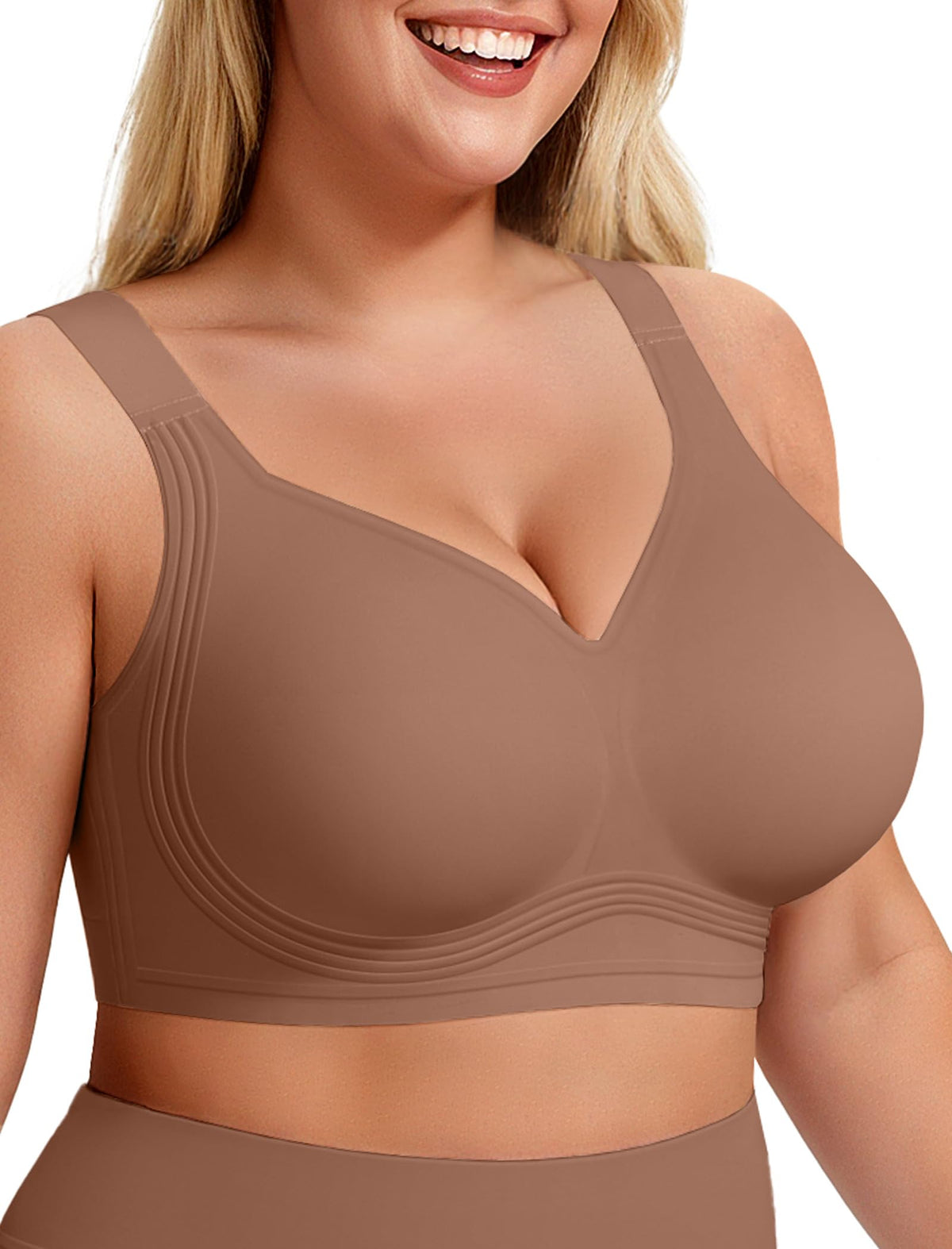 LetsJoli Jelly Bras for Women No Underwire Plus Size Push Up Supportive Jansha Store