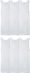 Fruit of the Loom Men's Sleeveless Tag Free Moisture Wicking Tank A-Shirt Jansha Store