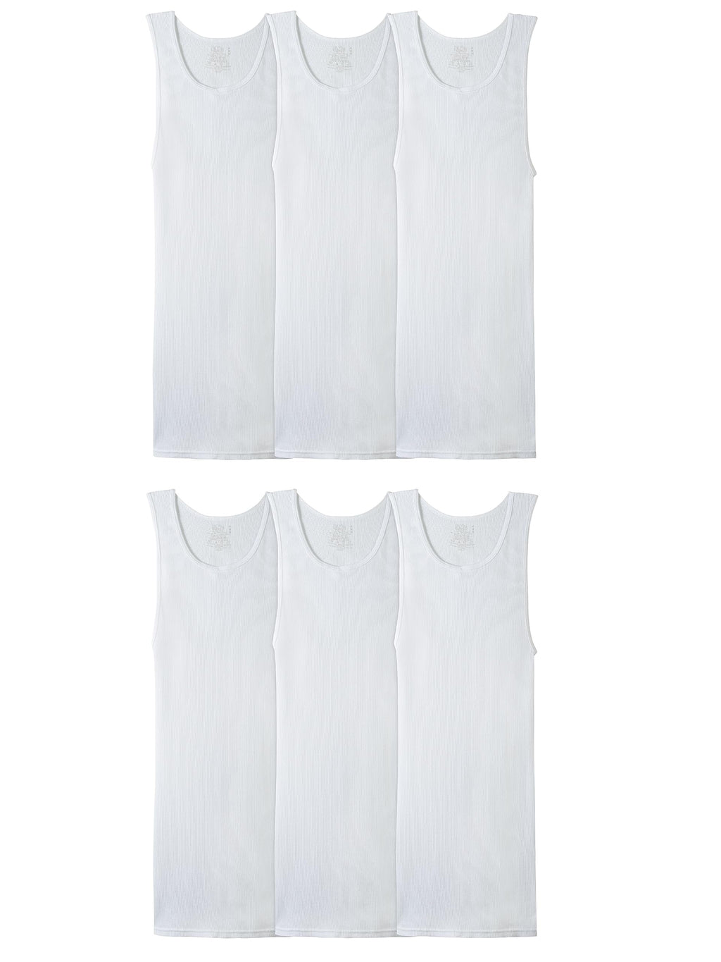 Fruit of the Loom Men's Sleeveless Tag Free Moisture Wicking Tank A-Shirt Jansha Store