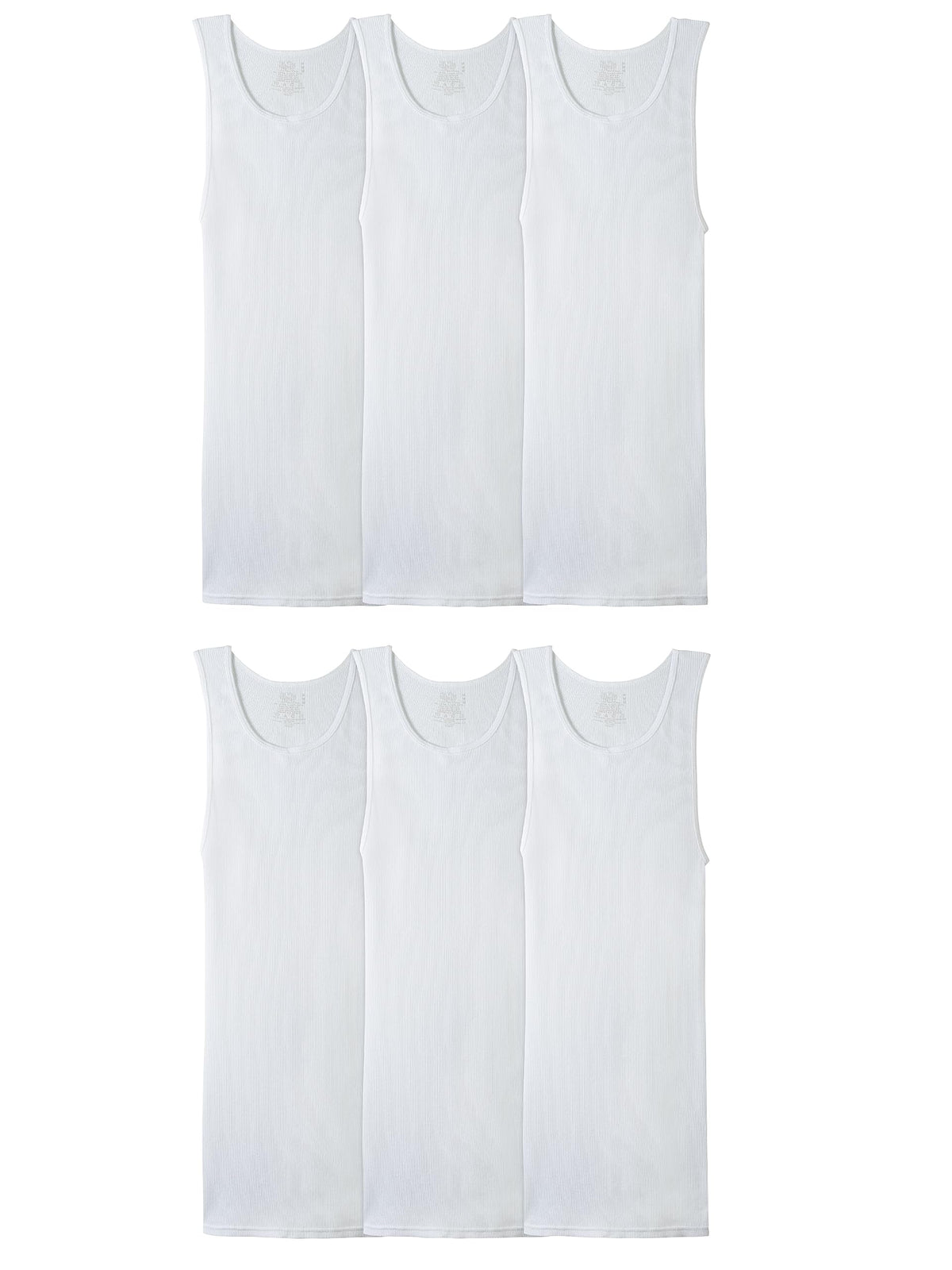 Fruit of the Loom Men's Sleeveless Tag Free Moisture Wicking Tank A-Shirt Jansha Store