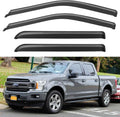 Window Visors Rain Guards for 2015-2026 Ford F150 Crew/SuperCrew Cab Jansha Store
