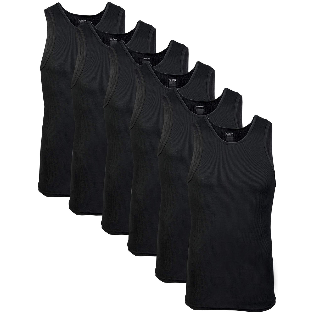 Gildan Men's A-Shirts Tanks Multipack Jansha Store